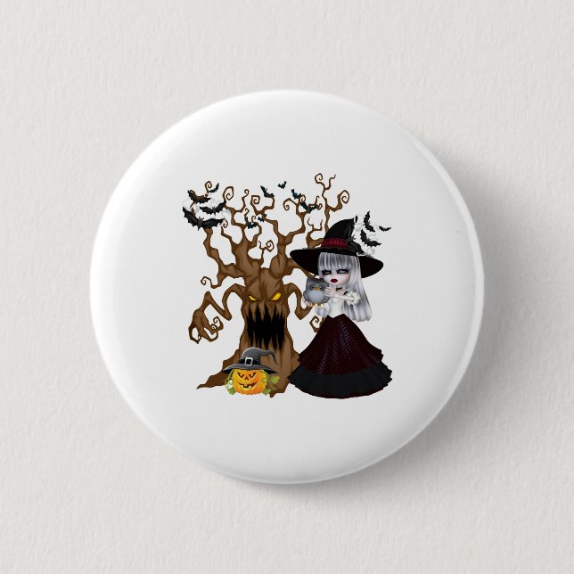 Spooky Halloween     Button (Vorderseite)