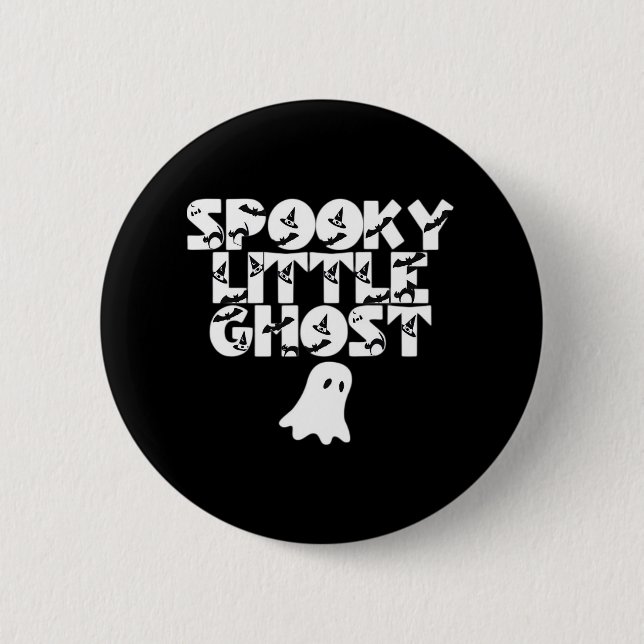 Spooky Halloween Button (Vorderseite)