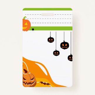 Spooky Halloween Button Pin – Cute Ghost Badge | T Ausweis