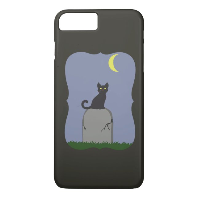 Spooky Halloween Cat Case-Mate iPhone Hülle (Rückseite)