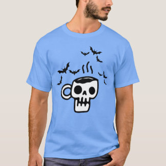 Spooky Halloween Coffee Freunde T-Shirt