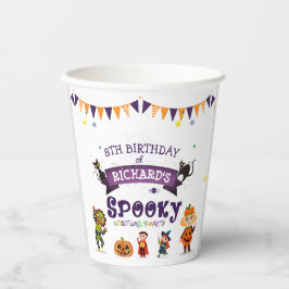 Spooky Halloween Costume Kindergeburtstag Party Pappbecher