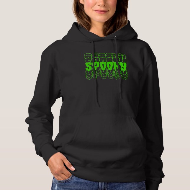Spooky Halloween Creepy Hoodie (Vorderseite)