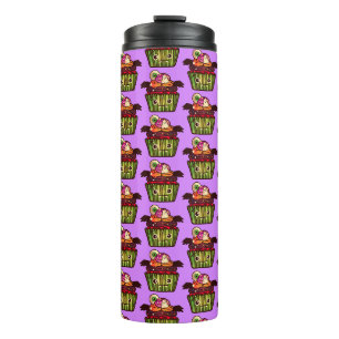 Spooky Halloween Cupcake Thermosbecher