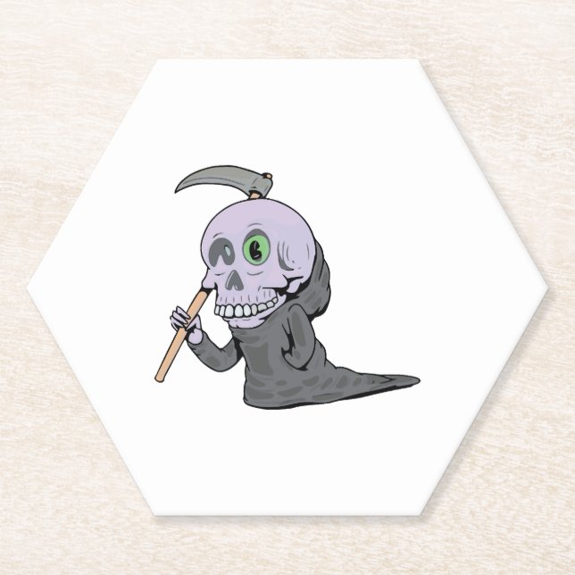 Spooky Halloween design Untersetzer (Vorderseite)