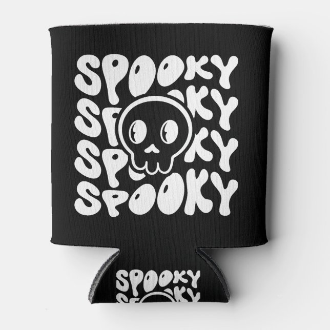 Spooky Halloween  Dosenkühler (Vorderseite)