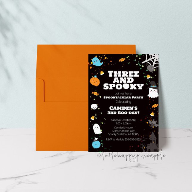 Spooky Halloween Einladung (Von Creator hochgeladen)
