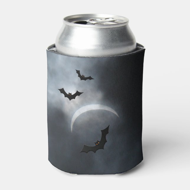 Spooky Halloween-Fledermäuse in Eclipse Dosenkühler (Kanne Vorderseite)
