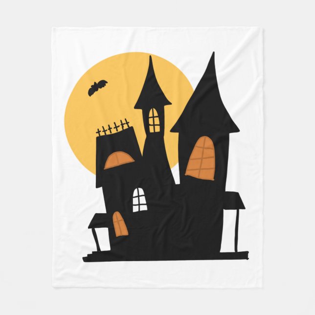 Spooky Halloween Fleece Blanket (Vorderseite)