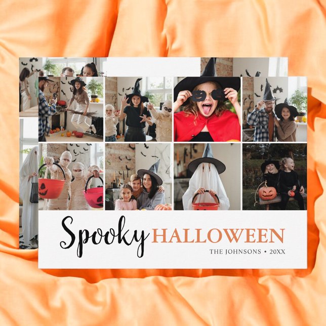 Spooky Halloween-Foto Karte (Von Creator hochgeladen)