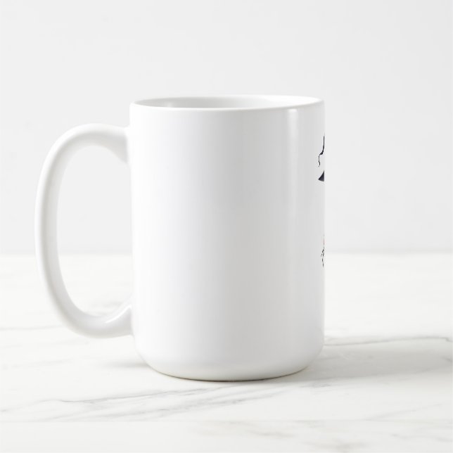 Spooky Halloween - Funny Skeleton Kaffeetasse (Links)