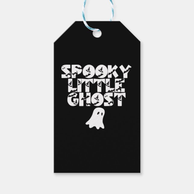 Spooky Halloween Geschenkanhänger (Vorderseite)