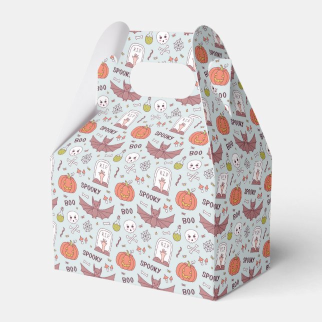 Spooky Halloween Geschenkschachtel (Vorderseite)