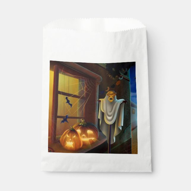 Spooky Halloween Geschenktütchen (Vorderseite)
