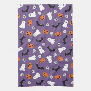 Spooky Halloween Geschirrtuch