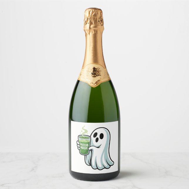Spooky Halloween Ghost Drink Matcha Drink (Vorderseite)