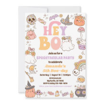Spooky Halloween Ghost Einladung