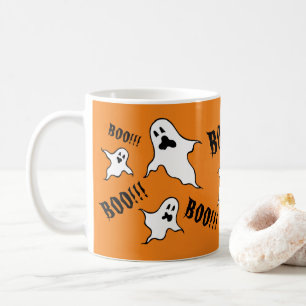 Spooky Halloween Ghosts Kaffeemaschine Tasse