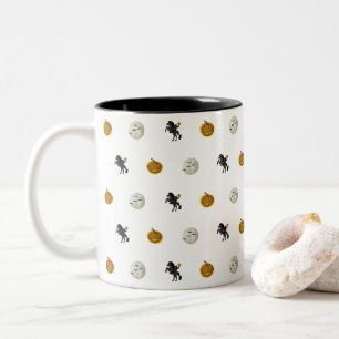 Spooky Halloween Headless Horseman Coffee Tasse