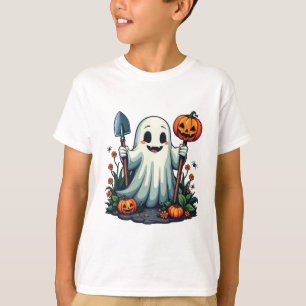 Spooky Halloween Herbstgartengürtel Pumpkin T-Shirt
