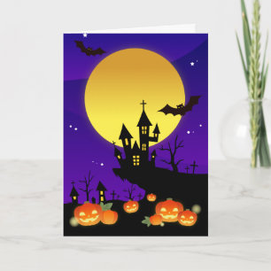 Spooky Halloween Karte