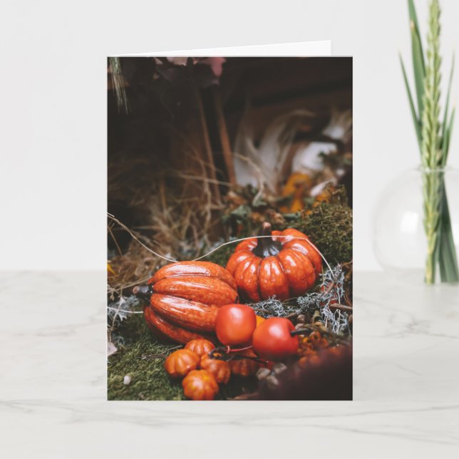 Spooky Halloween Karte (Vorderseite)