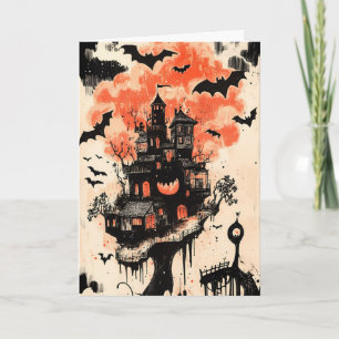 Spooky Halloween Karte
