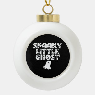 Spooky Halloween Keramik Kugel-Ornament