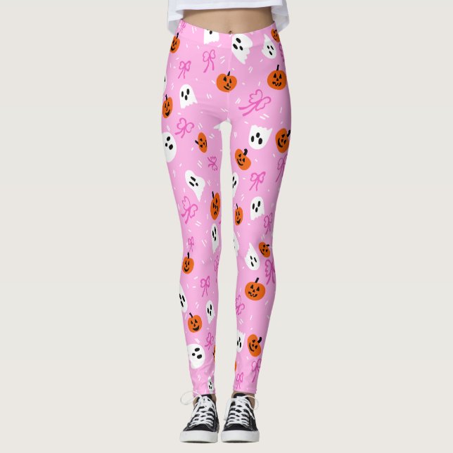 Spooky Halloween  Leggings (Vorderseite)