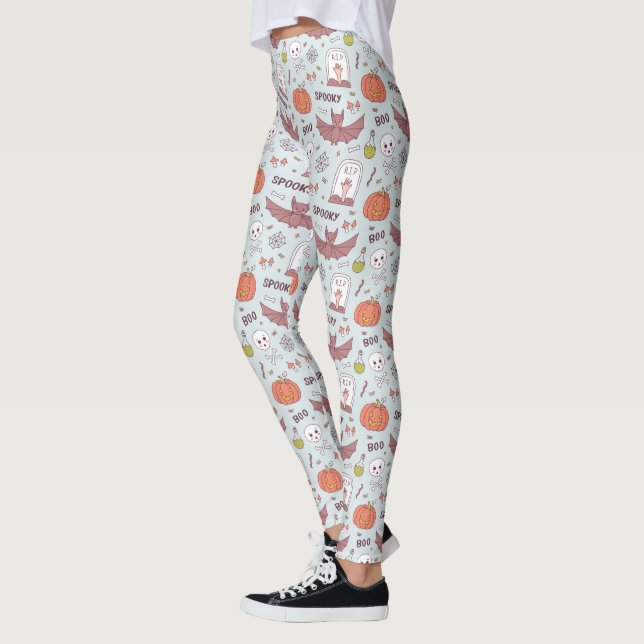 Spooky Halloween Leggings (Links)