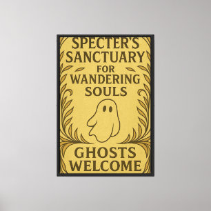 Spooky Halloween Leinwanddruck