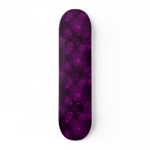 Spooky Halloween lila Spinnen Skateboard