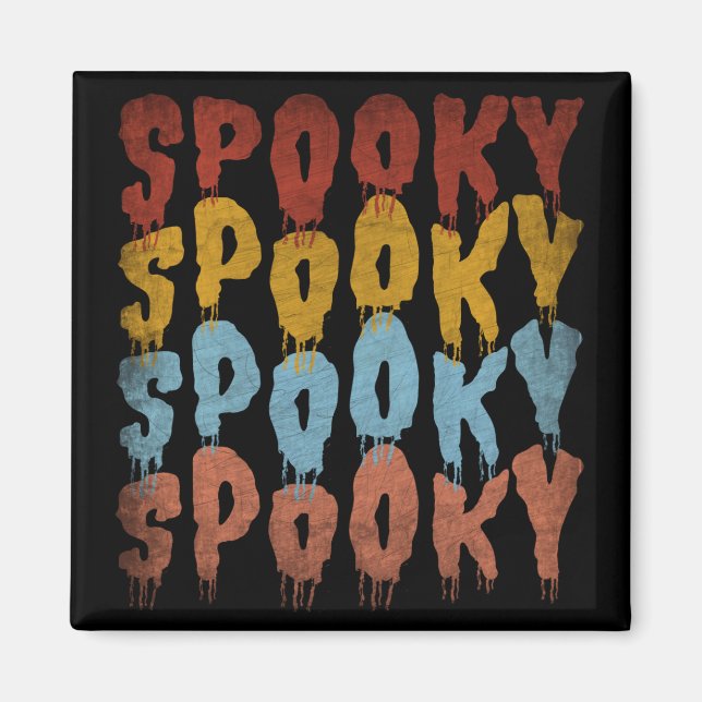 SPOOKY HALLOWEEN MAGNET (Vorne)
