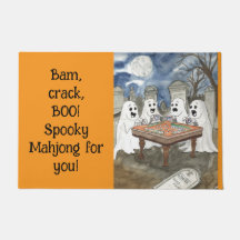 spooky halloween Mah Jong