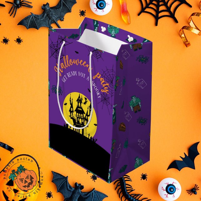 🎃 Spooky Halloween 🛍 Mittlere Geschenktüte (Gift bag
)