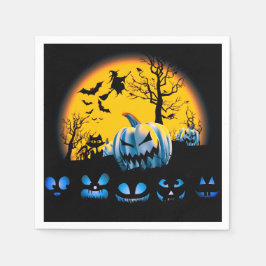 Spooky Halloween Napkins Serviette