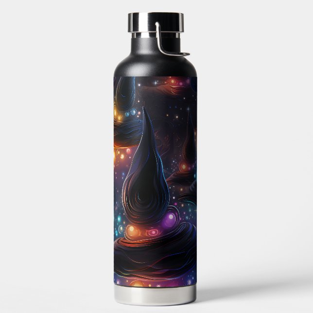 SPOOKY HALLOWEEN NIGHT SCENE TRINKFLASCHE (links)