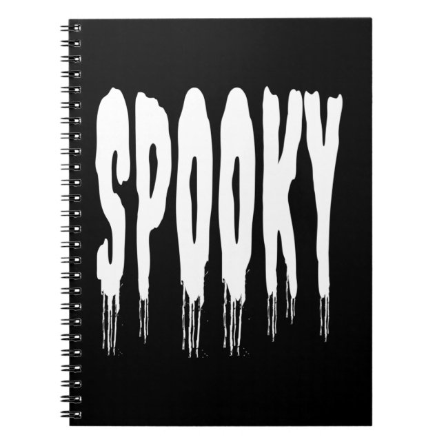 SPOOKY HALLOWEEN NOTIZBLOCK (Vorderseite)