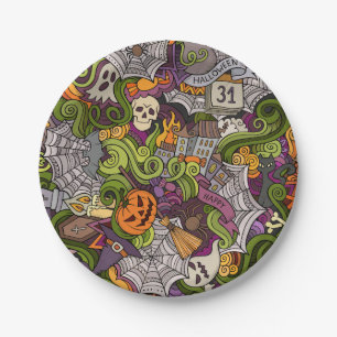 Spooky Halloween Paper Teller 7"