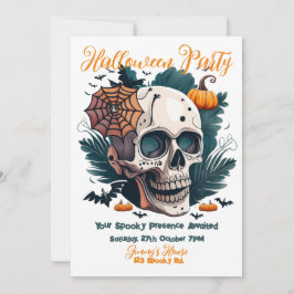 Spooky-Halloween-Party Einladung