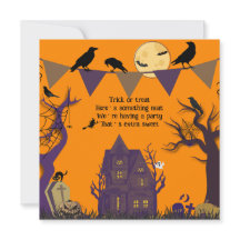 Spooky Halloween-Party Einladung