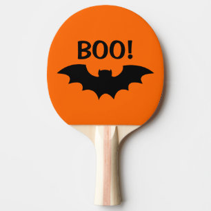Spooky-Halloween-Party-Fledermaus-Tischtennisplatt Tischtennis Schläger