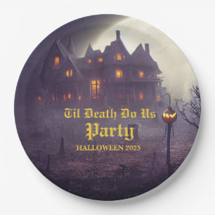 Spooky-Halloween-Party Pappteller