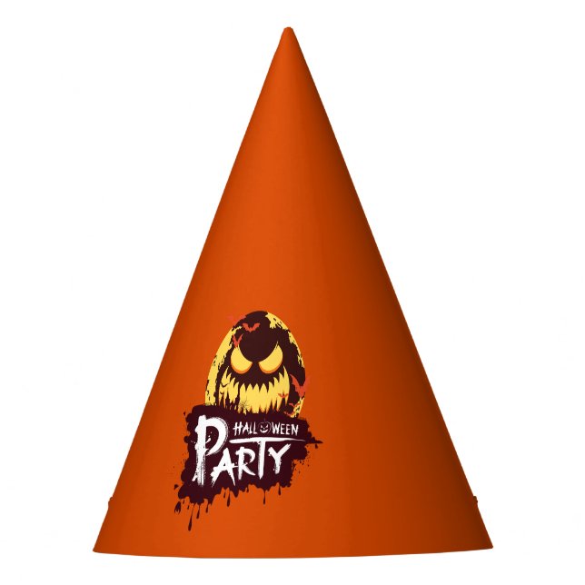 Spooky-Halloween-Party Partyhütchen (Vorderseite)