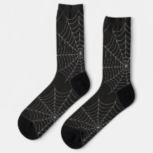 Spooky Halloween-Party Spiderweb Bold Black