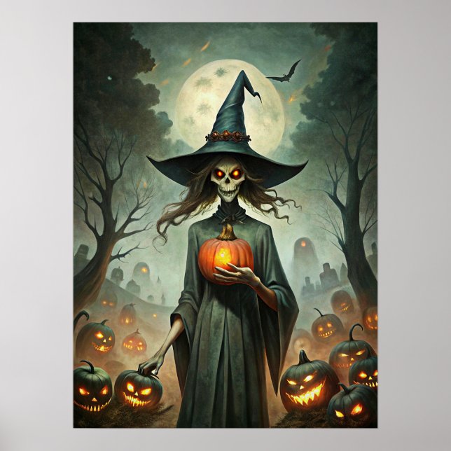 Spooky Halloween Poster (Vorne)