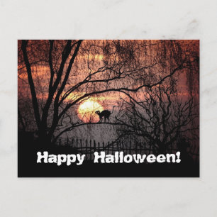 Spooky Halloween Postkarte