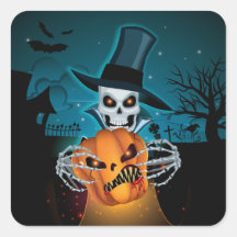 Spooky Halloween Skeleton