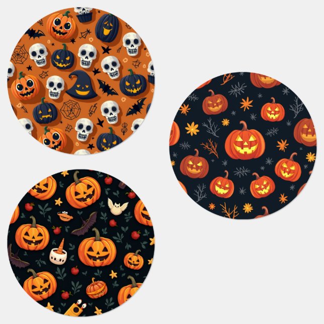 Spooky Halloween Sticker - Perfekt für die Dekorat (Gruppe)