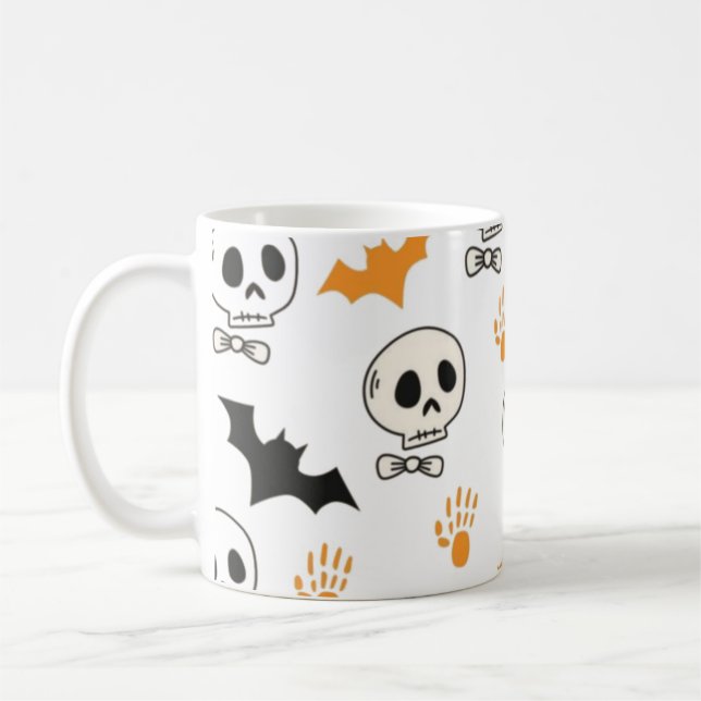 Spooky Halloween-Tasse Kaffeetasse (Links)